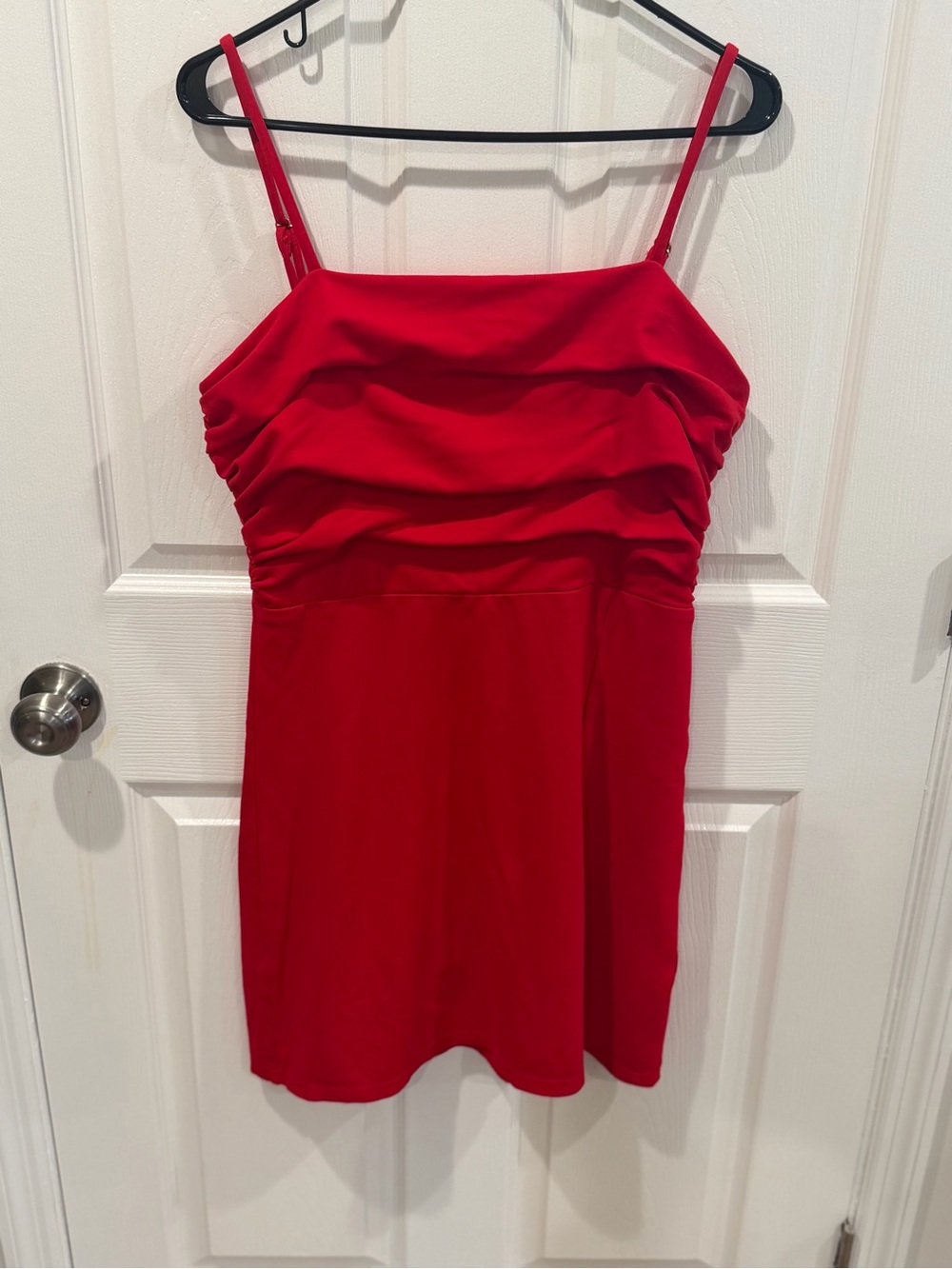 White Birch Red Mini Dress